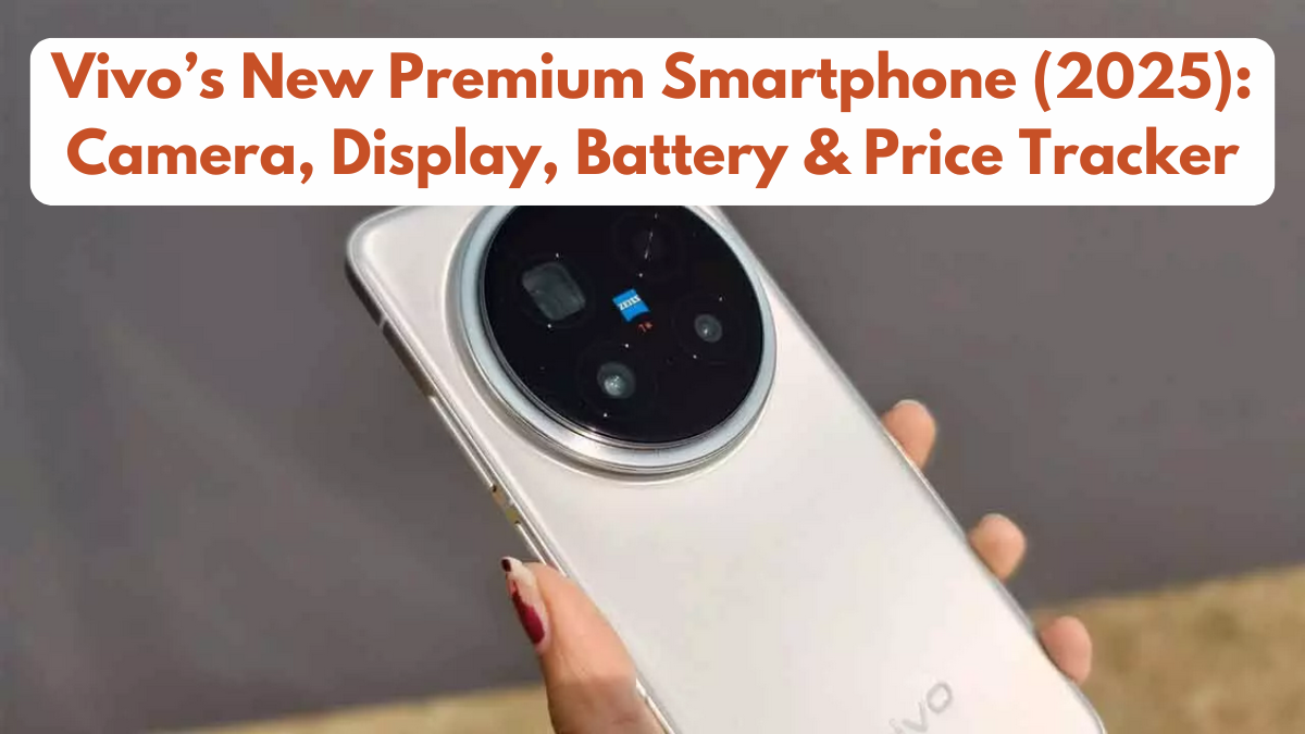 Vivo’s New Premium Smartphone (2025): Camera, Display, Battery & Price Tracker