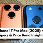 Apple iPhone 17 Pro Max (2025): Camera, Specs & Price Band Insights