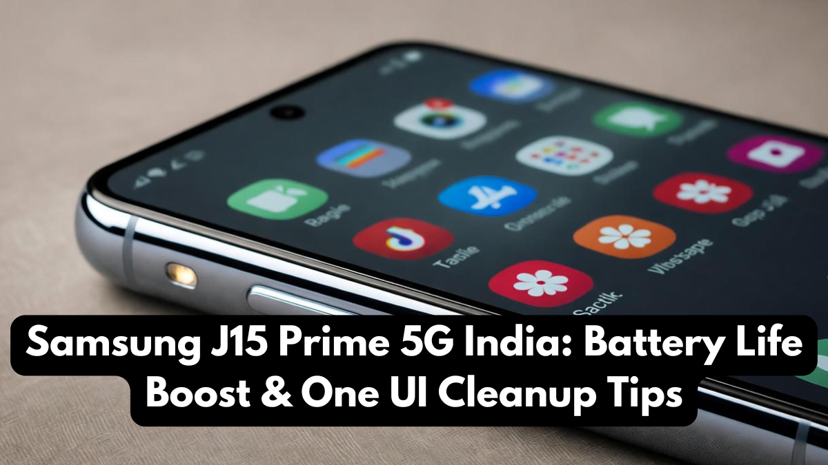 Samsung J15 Prime 5G India: Battery Life Boost & One UI Cleanup Tips