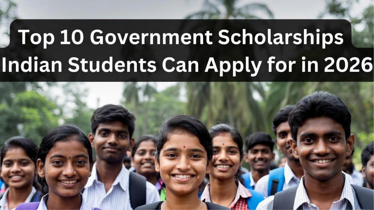 Top 10 Government Scholarships Indian Students Can Apply for in 2026