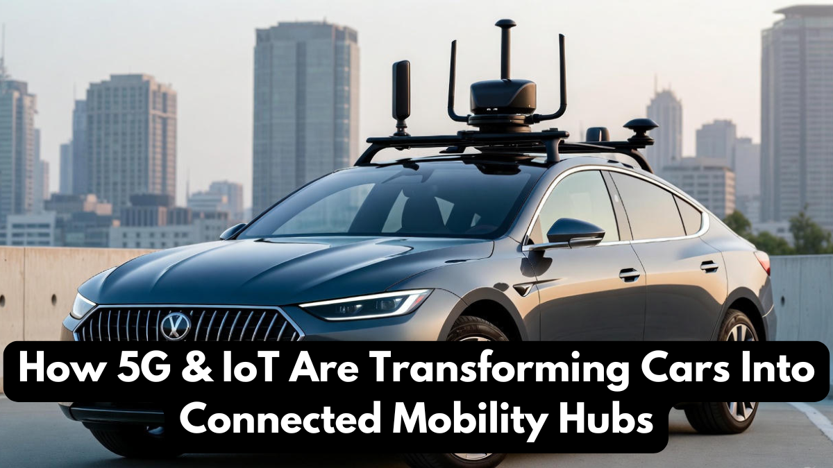 How 5G & IoT Are Transforming Cars Into Connected Mobility Hubs