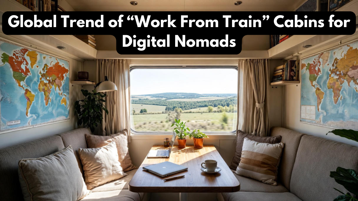 Global Trend of “Work From Train” Cabins for Digital Nomads