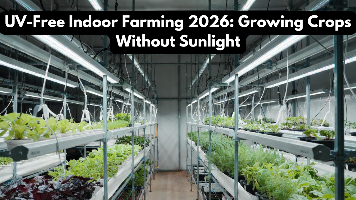UV-Free Indoor Farming 2026: Growing Crops Without Sunlight