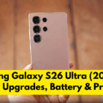 Samsung Galaxy S26 Ultra (2025): AI Camera Upgrades, Battery & Price Leak