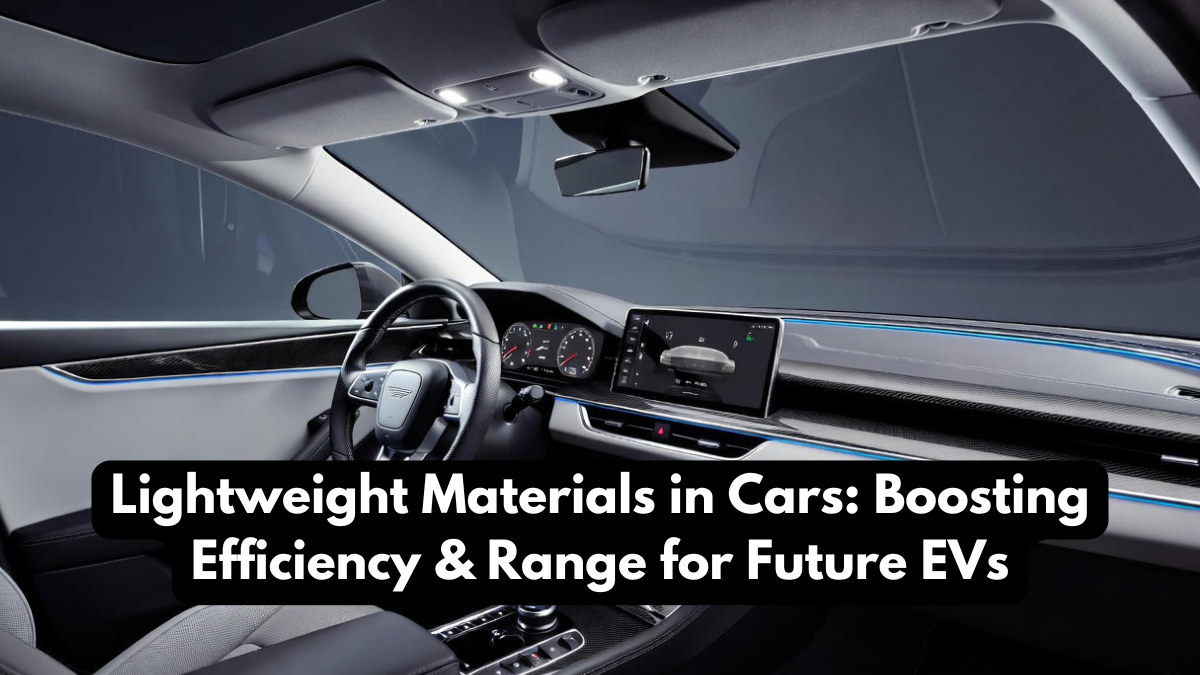 Lightweight Materials in Cars: Boosting Efficiency & Range for Future EVs
