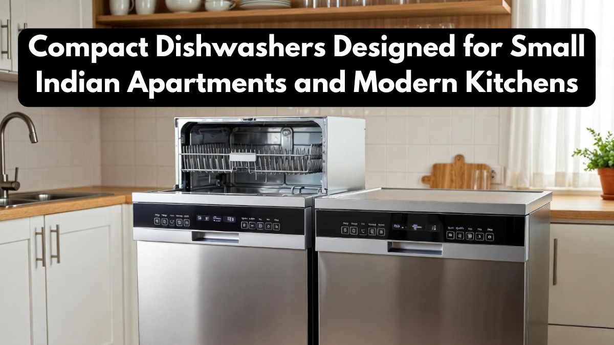 Compact Dishwashers Designed for Small Indian Apartments and Modern Kitchens