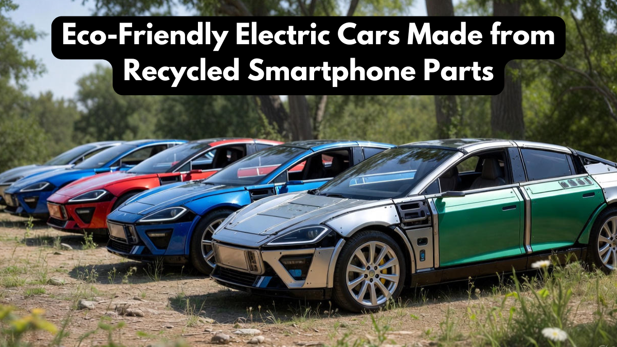Eco-Friendly Electric Cars Made from Recycled Smartphone Parts
