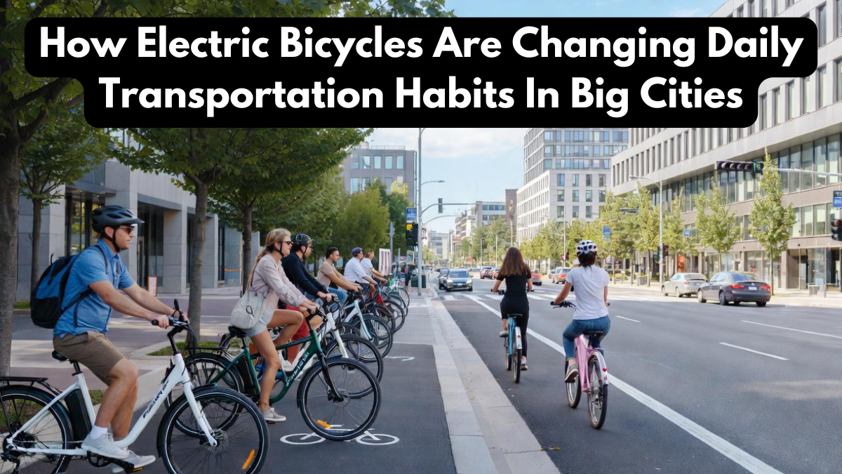 How Electric Bicycles Are Changing Daily Transportation Habits In Big Cities
