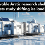 How movable Arctic research shelters help scientists study shifting ice landscapes