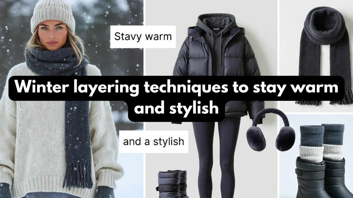 Winter layering techniques to stay warm and stylish