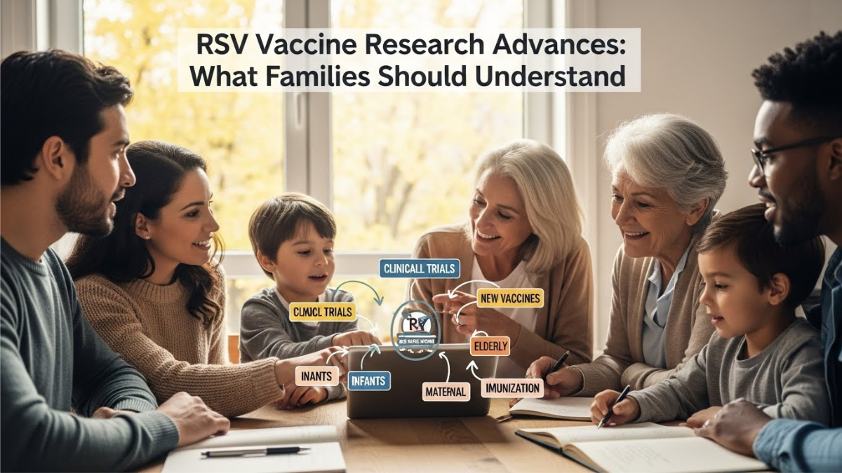 RSV vaccine research advances: what families should understand