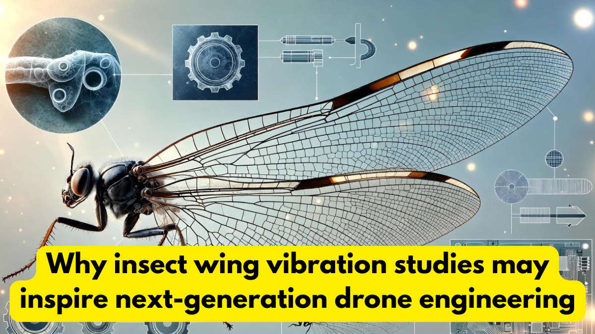 Why insect wing vibration studies may inspire next-generation drone engineering