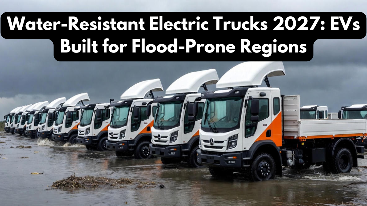 Water-Resistant Electric Trucks 2027: EVs Built for Flood-Prone Regions
