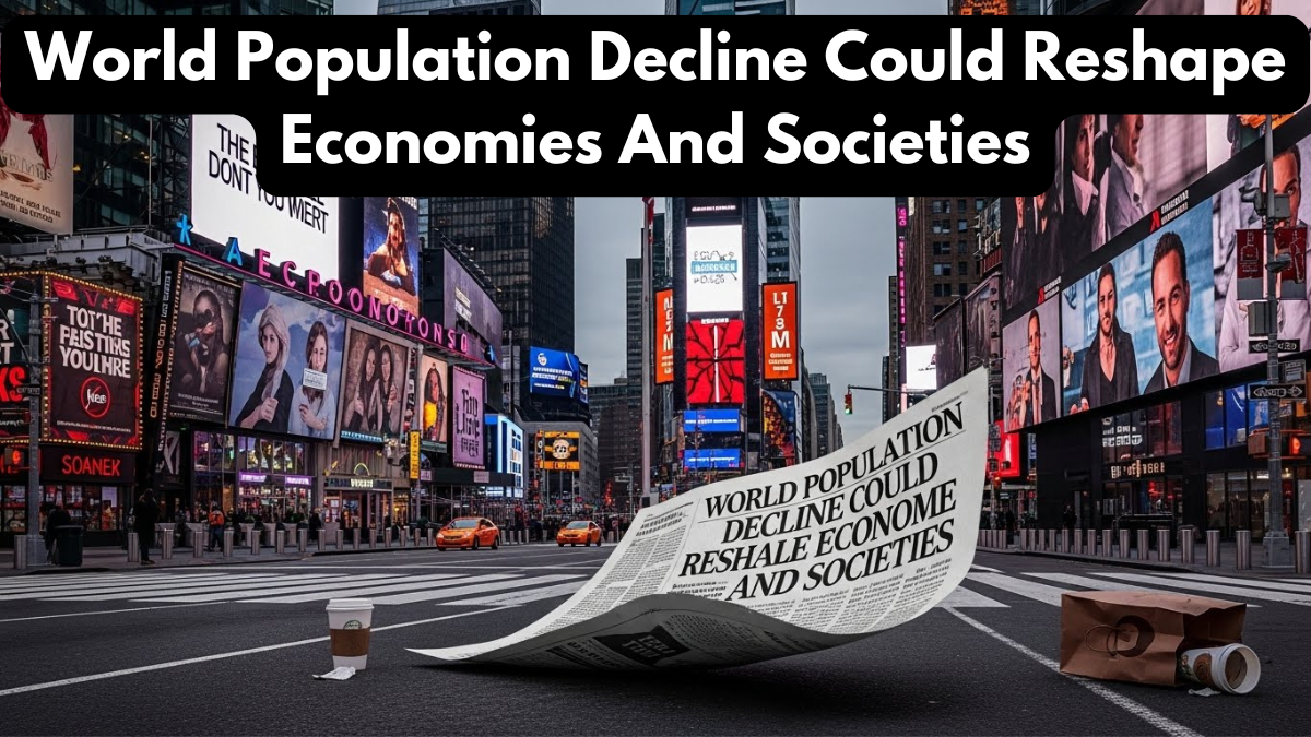 World Population Decline Could Reshape Economies And Societies