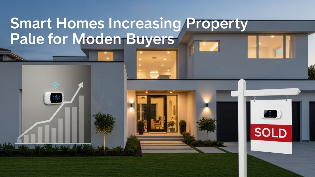 Smart Homes Increasing Property Value for Modern Buyers
