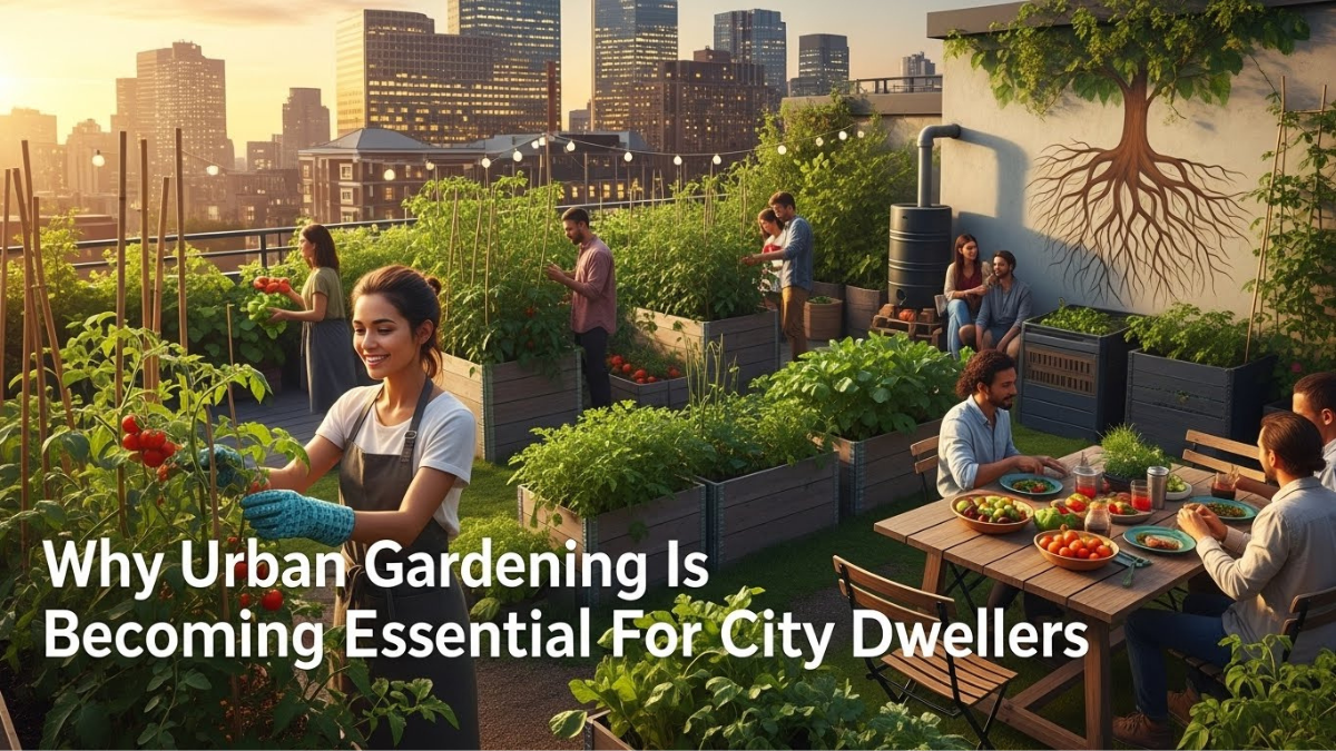 Why Urban Gardening Is Becoming Essential For City Dwellers