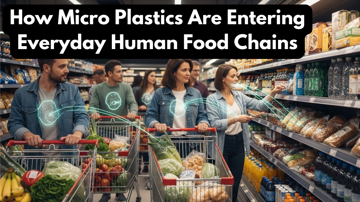 How Micro Plastics Are Entering Everyday Human Food Chains