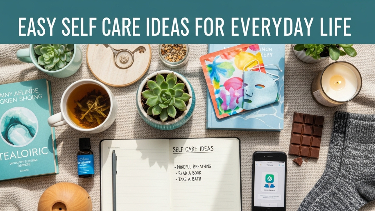 Easy Self Care Ideas for Everyday Life