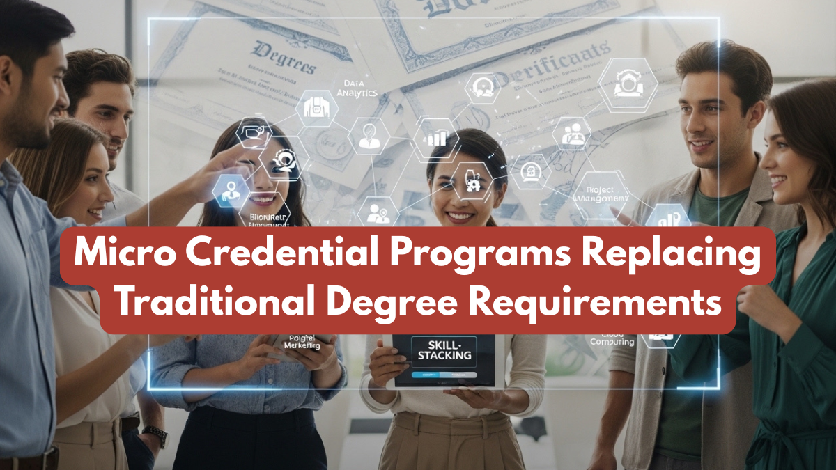 Micro Credential Programs Replacing Traditional Degree Requirements