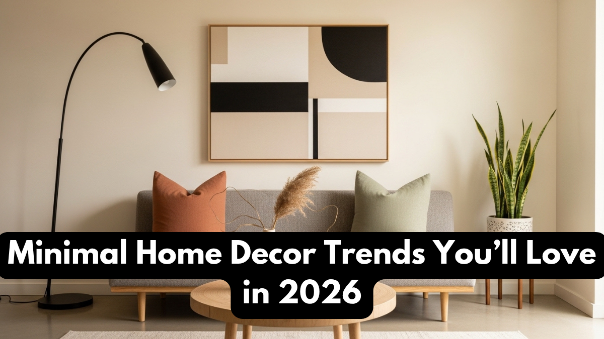 Minimal Home Decor Trends You’ll Love in 2026