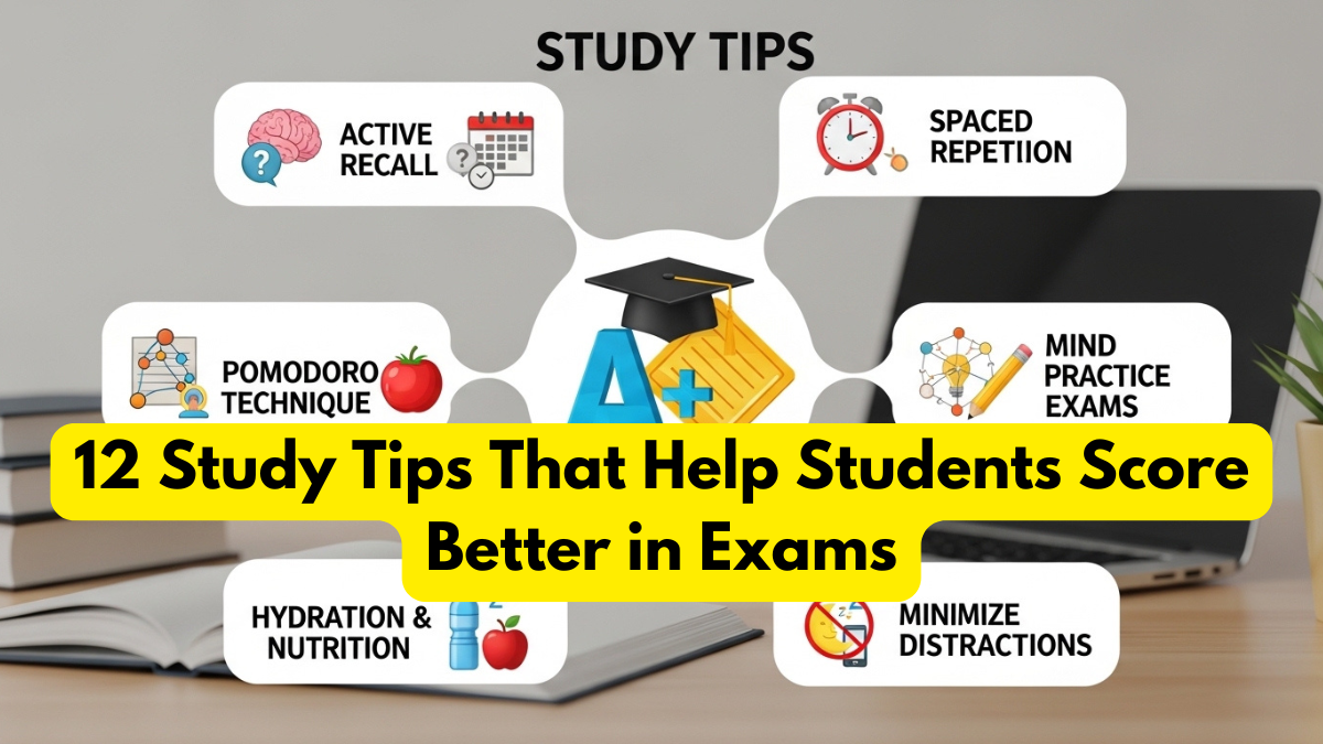 12 Study Tips That Help Students Score Better in Exams