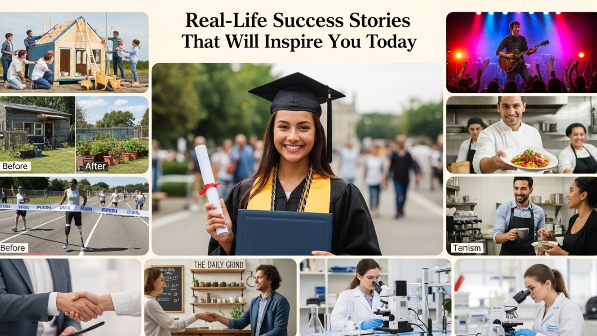 Real-Life Success Stories That Will Inspire You Today
