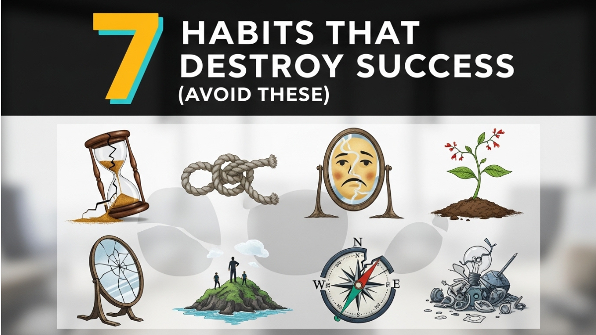 7 Habits That Destroy Success (Avoid These)
