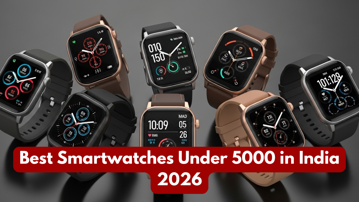 Best Smartwatches Under 5000 in India 2026