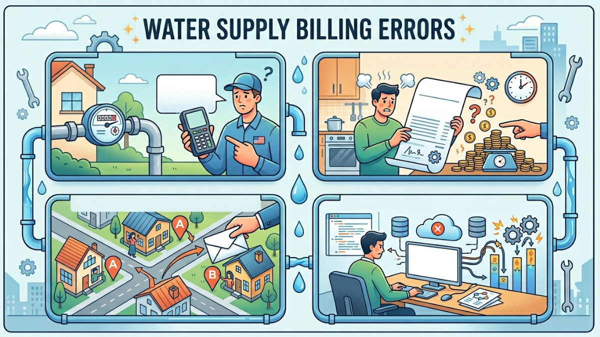 Water Supply Billing Errors Explained